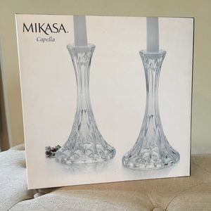 Brand New Beautiful Mikasa Candlesticks